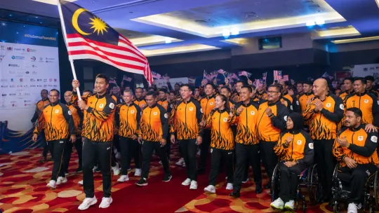 Lima emas sasaran berani kontinjen Malaysia
