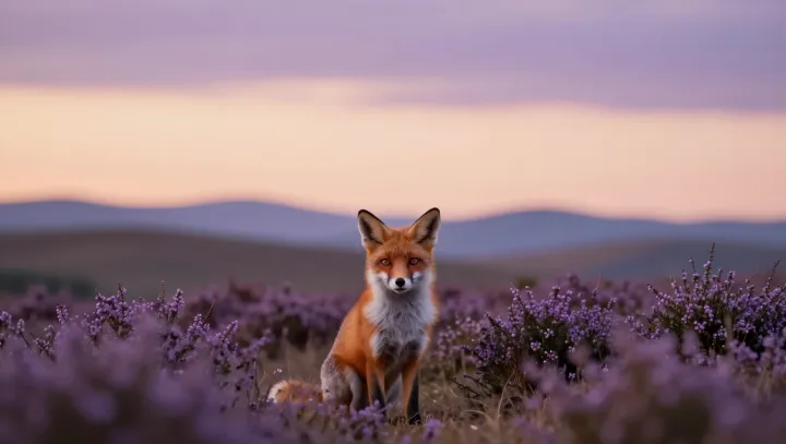 Red Foxes That Hunt With Their Ears