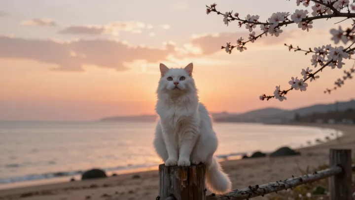 Why White Cats Glow Yet Burn