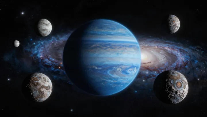 The Empty Planet That Pulls Every Moon