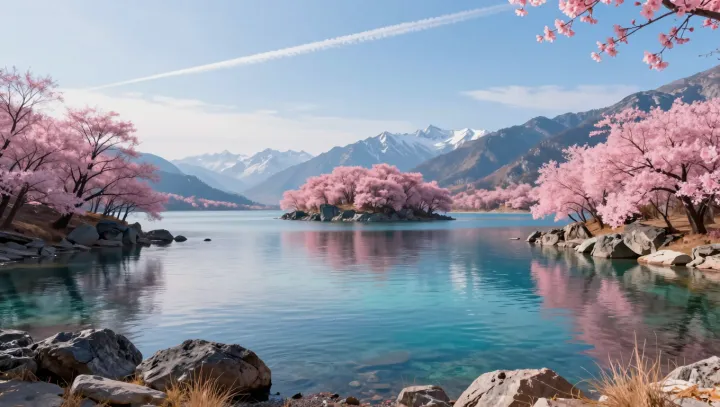Why Alpine Lakes Glow With Pink Reflections