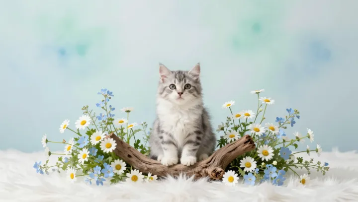 The Tiny Kitten With A Big-Cat Social Smile