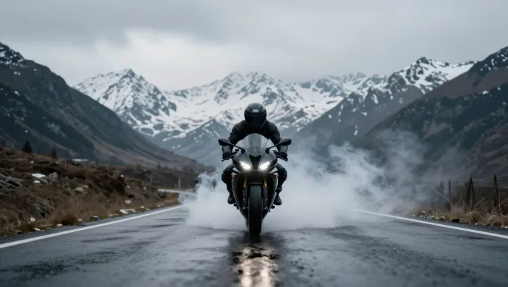 Why a smoking tire can still grip