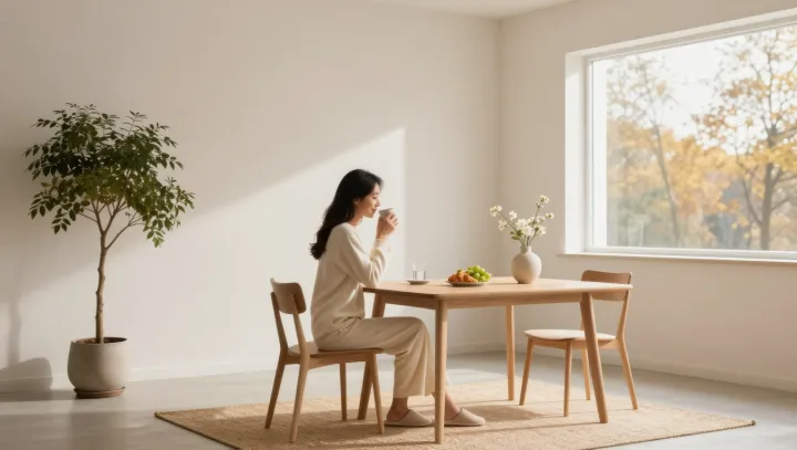 The quiet breakfast that still counts as work