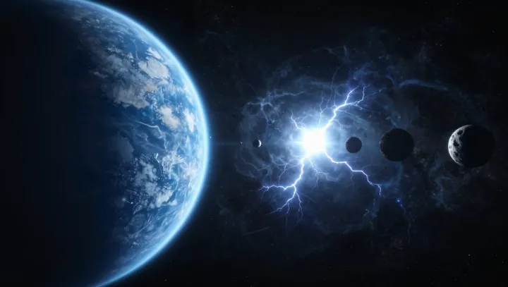 Cold worlds in a blue-white glare