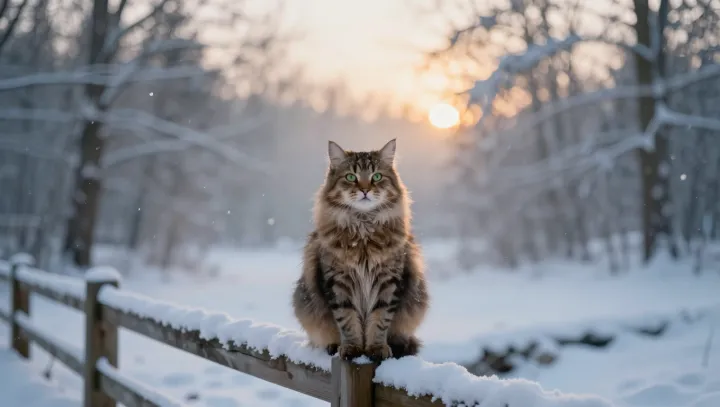 The Snow That Wakes The House Cat