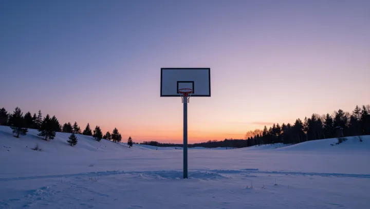Why Sunset Courts Look Like Film Still Frames
