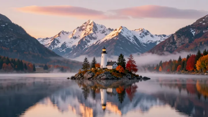 A Still Lake That Exposes A Violent Cosmos