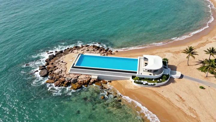 Calm Pools Built For Violent Seas