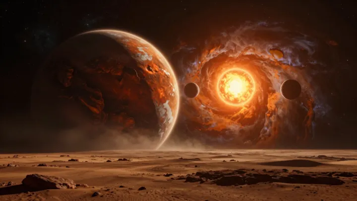 Planets Built From Slow-Motion Cosmic Wreckage