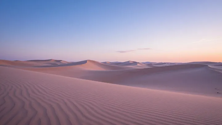 When frozen dunes secretly walk