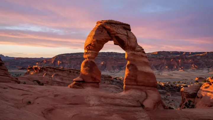 The Silent Physics Inside a Desert Arch