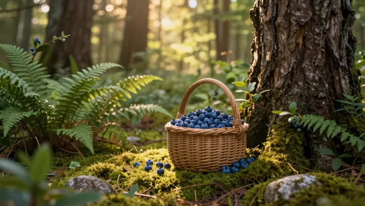 Wild Blueberries vs. Dessert Plates