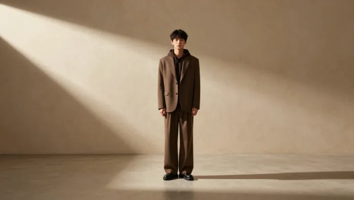 The Silent Luxury Code of a Brown Suit