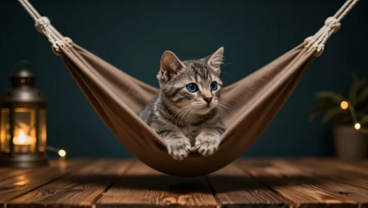 The Night Hammock That Calms Kittens