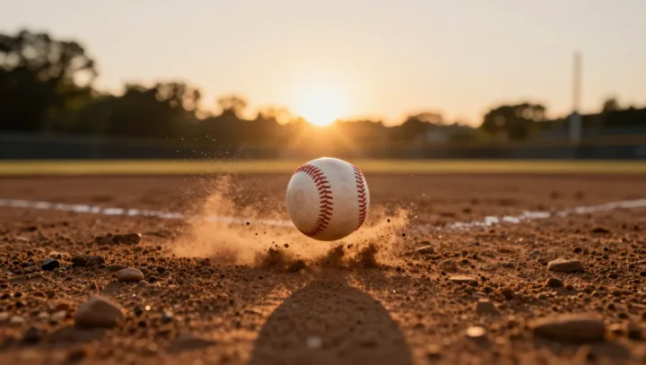 Baseball Hit That Mimics A Dust Storm