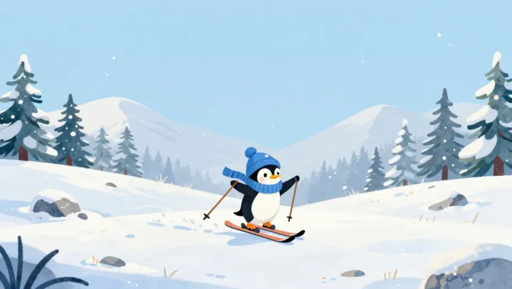 Why a Silent Penguin Cartoon Feels Colder