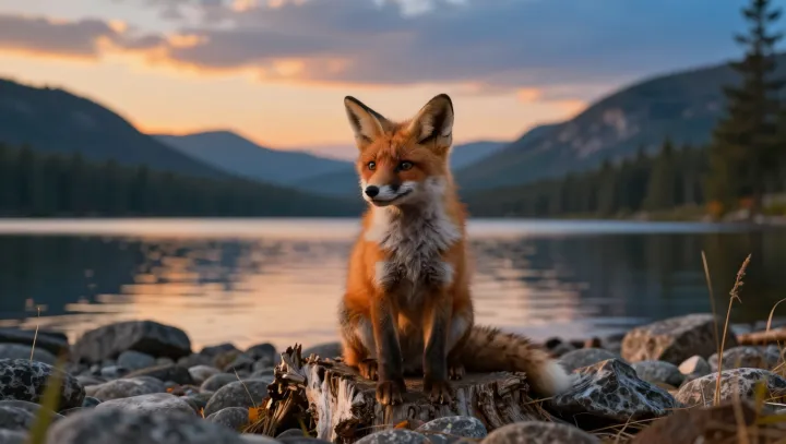 Why Young Foxes Climb High At Dusk