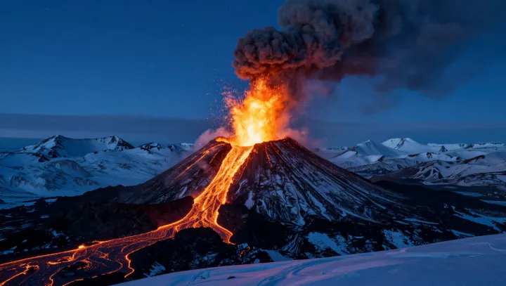 Why Snow Survives On A Lava-Filled Volcano