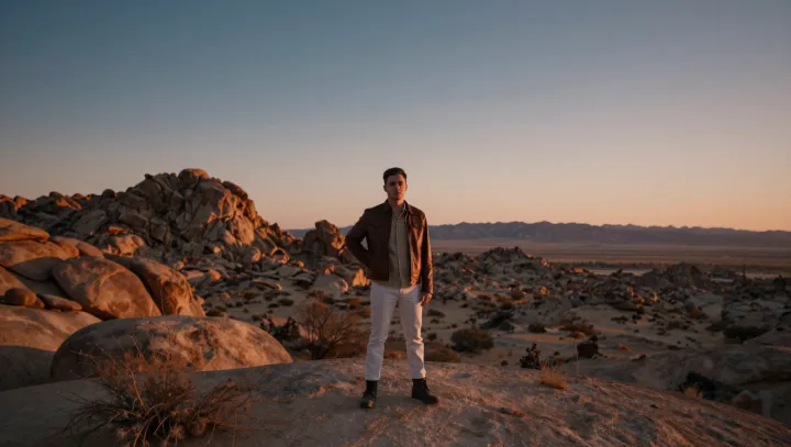 Turning Desert Sunset Into a Giant Softbox