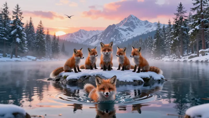 Fox Kits Map Misty Shores With Memory