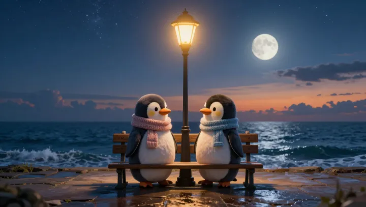 Why Two Simple Penguins Haunt Your Mind