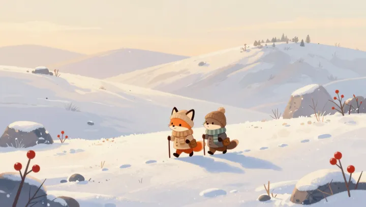 How Foxes And Otters Hack The Snow
