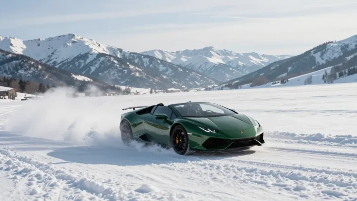How a 600‑hp supercar grips ice