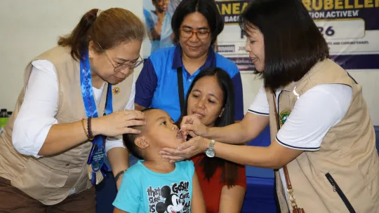 DOH launches early measles shield in Pangasinan