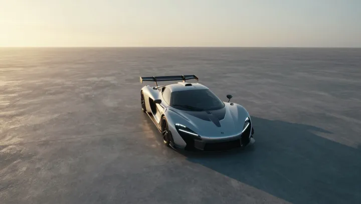 Empty Rooms Make Hypercars Look Faster