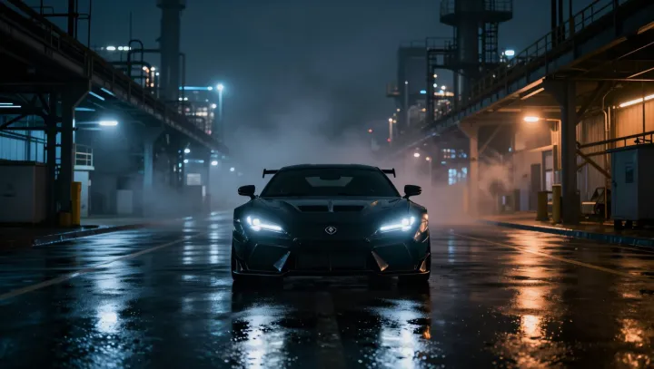 Headlights That Cut Rain And Sculpt Air