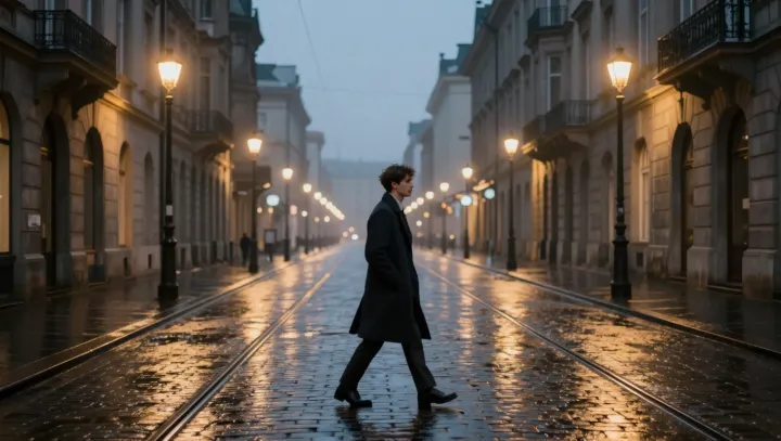 Why a Dark Coat Quietly Adds Height