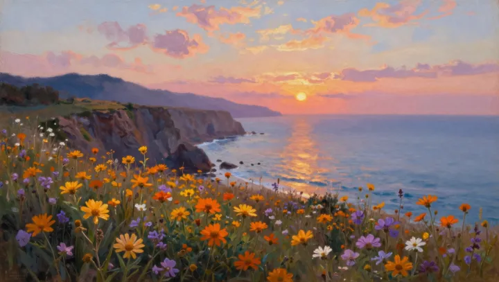 When gentle sunset light turns ruthless