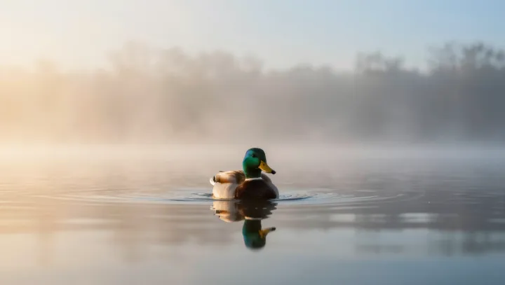 The Hidden Physics Beneath a Duck’s Calm Glide