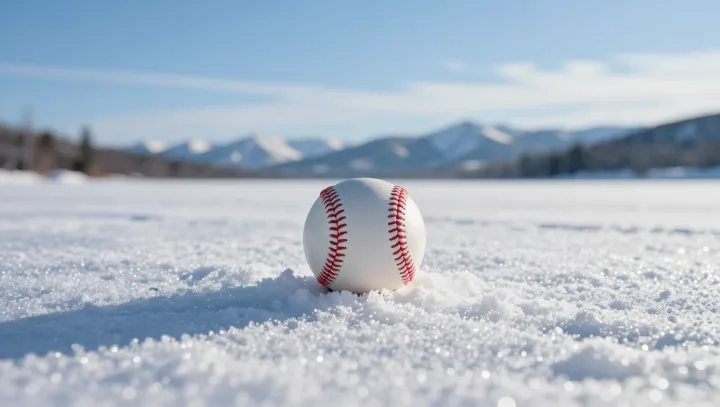 Baseball On Snow Defies Intuition
