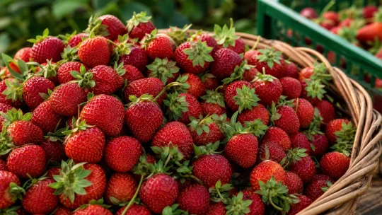 Seaweed film keeps strawberries cold-free fresh