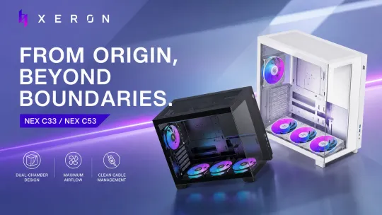 XERON NEX C53 and C33 Panoramic Cases