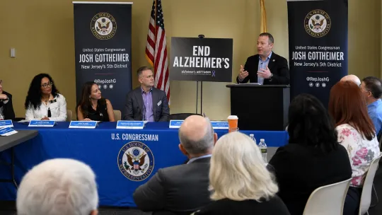 Gottheimer Addresses New Jersey Forum on Alzheimer’s Crisis