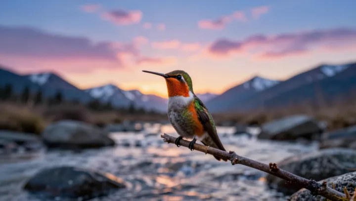 How Tiny Birds Beat High Mountains