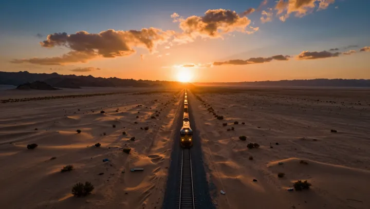 When a straight rail line stops being simple