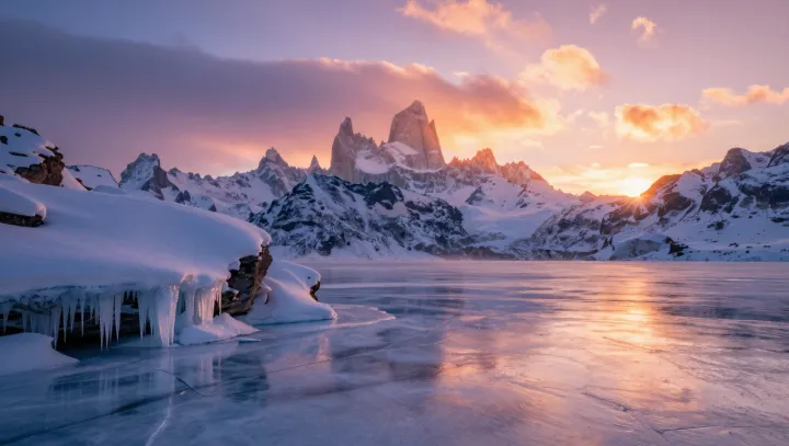 Why frozen ice can shine like molten metal