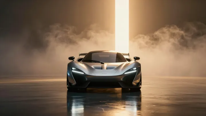 Why parked supercars look like moving light
