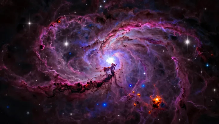 The Double Life of a Twisted Stellar Cloud