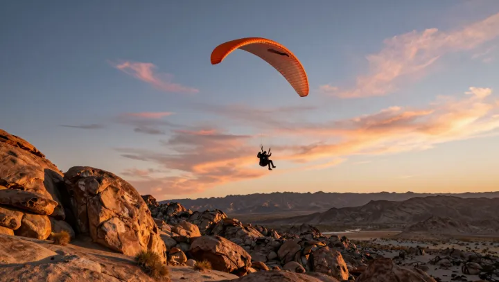 Riding Invisible Rivers Above Desert Ridges