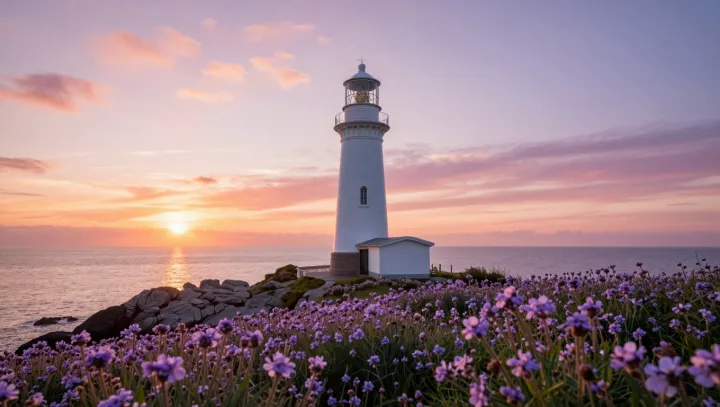 How A Lone Lighthouse Holds Its Exact Aim