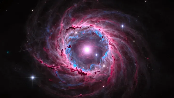 The Sharp Physics Behind a Crooked Purple Ring