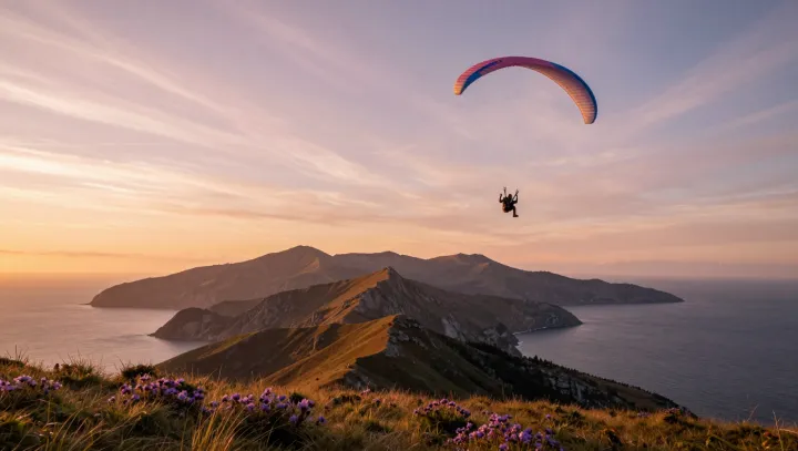 How Paragliders Read Invisible Coastal Air