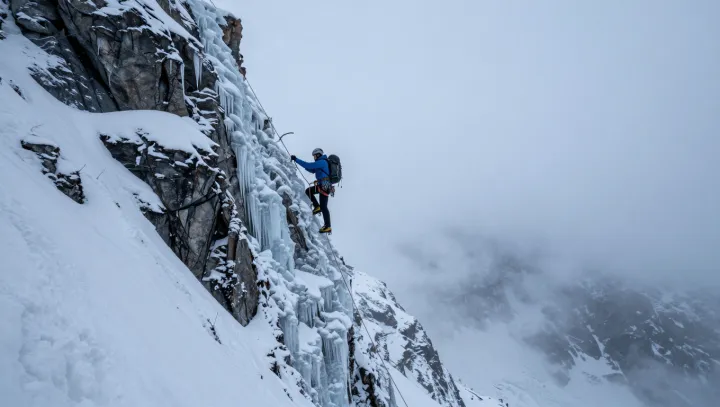 How Steel Teeth Turn Ice Into A Ladder