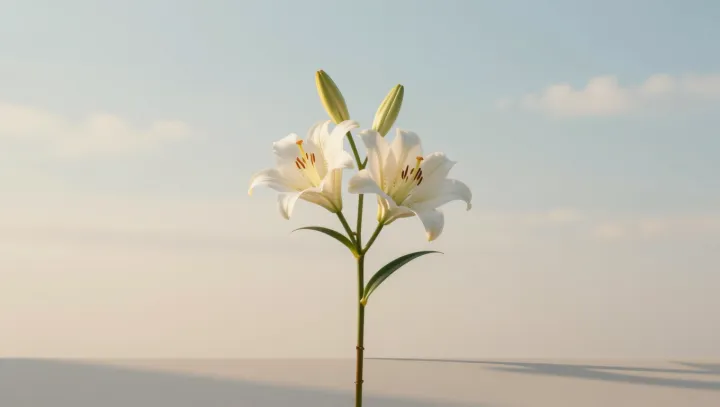 How Madonna Lilies Turn Green Pigments Into Dazzling White Light