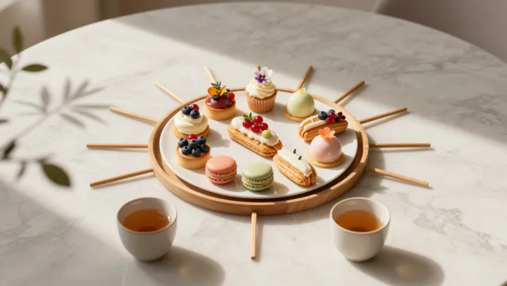 Curating Dessert Like a Gallery Wall